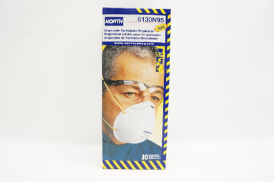North 6130N95 Disposable Particulate Respirator - Box of 30